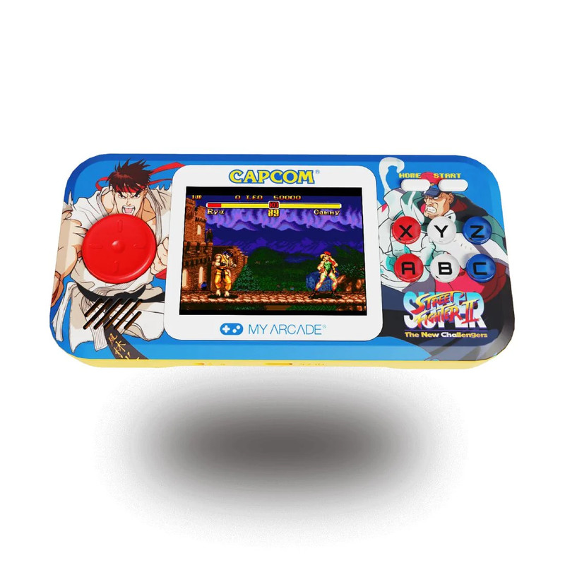 My Arcade Super Street Fighter II Pocket Player Pro Console - جهاز ألعاب